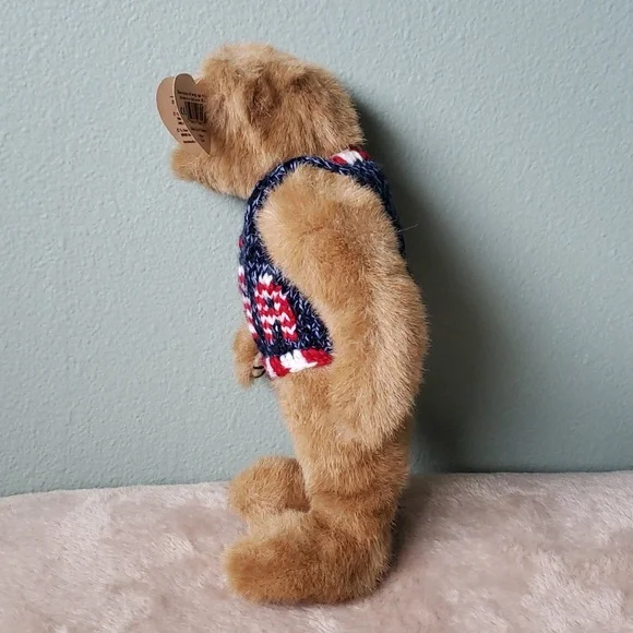 Digby, 11" Ty Attic Treasure Teddy Bear🧸 USA Sweater, NWT PVC Pellets - Picture 9 of 11